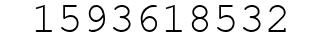 Number 1593618532.