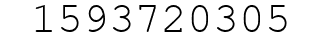 Number 1593720305.