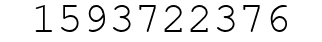 Number 1593722376.