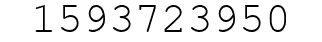 Number 1593723950.