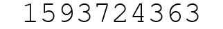 Number 1593724363.