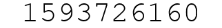 Number 1593726160.