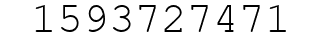Number 1593727471.