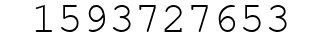 Number 1593727653.