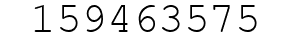 Number 159463575.