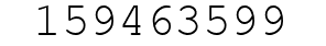 Number 159463599.