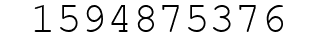 Number 1594875376.