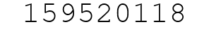 Number 159520118.