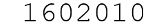 Number 1602010.