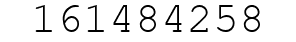 Number 161484258.