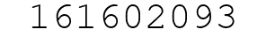 Number 161602093.