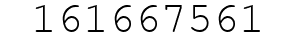 Number 161667561.