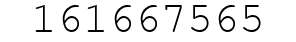 Number 161667565.