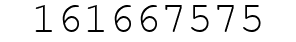 Number 161667575.