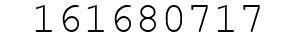 Number 161680717.