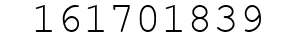 Number 161701839.