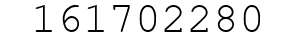 Number 161702280.