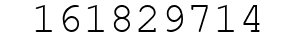 Number 161829714.