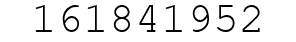 Number 161841952.