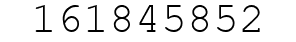 Number 161845852.