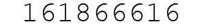 Number 161866616.