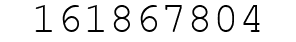 Number 161867804.
