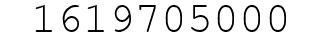 Number 1619705000.