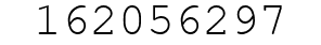 Number 162056297.