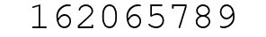Number 162065789.