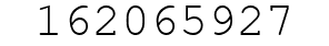 Number 162065927.