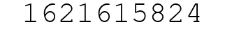 Number 1621615824.