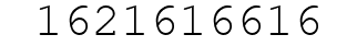 Number 1621616616.