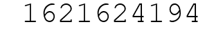 Number 1621624194.