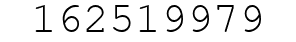 Number 162519979.