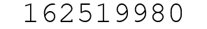 Number 162519980.