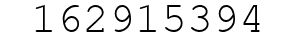 Number 162915394.