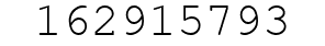 Number 162915793.