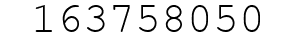 Number 163758050.