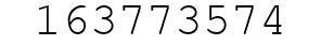 Number 163773574.