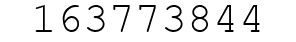 Number 163773844.