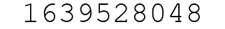 Number 1639528048.