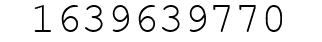 Number 1639639770.