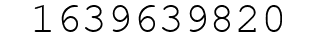 Number 1639639820.