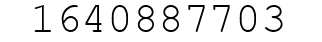 Number 1640887703.