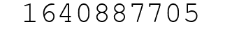 Number 1640887705.