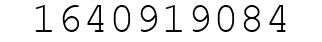 Number 1640919084.