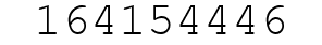 Number 164154446.