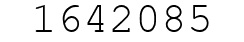 Number 1642085.