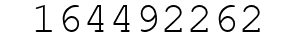 Number 164492262.