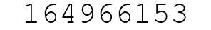 Number 164966153.